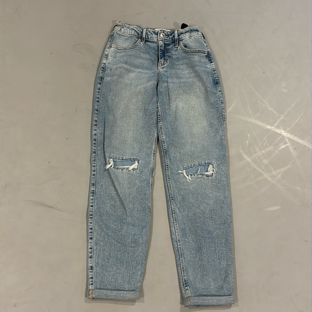 Abercrombie Kids Mid Rise Boyfriend Jeans 11/12 Long